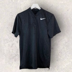 Nike Dark Grey Golf Henley Shirt